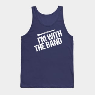 Funny Clarinet I'm With the Band Tank Top